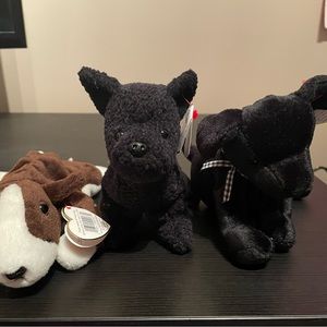 Ty Beanie Baby - Rare Dog Collection - All Beanie Baby have have Tag Errors
